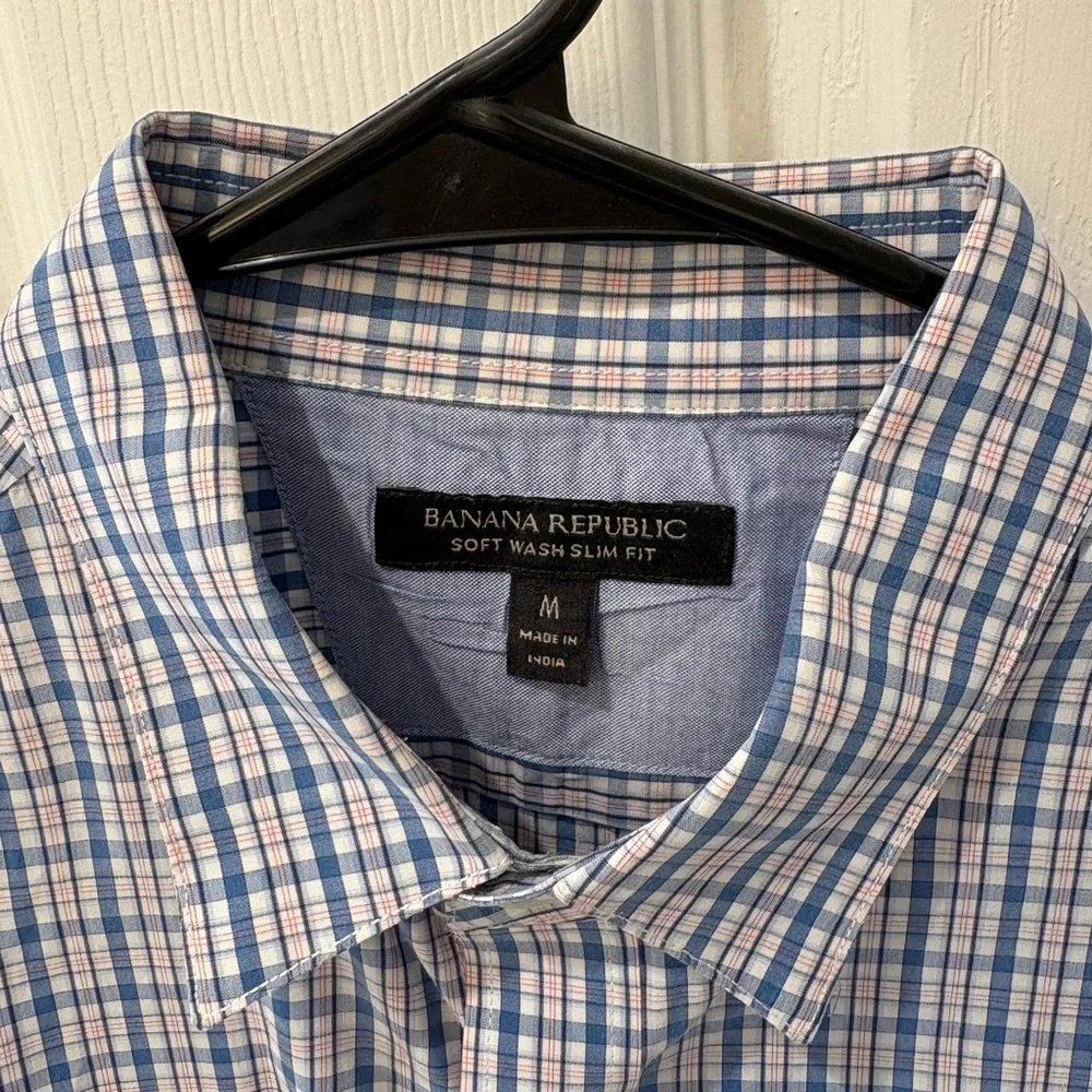 Banana Republic Men’s Plaid Shirt